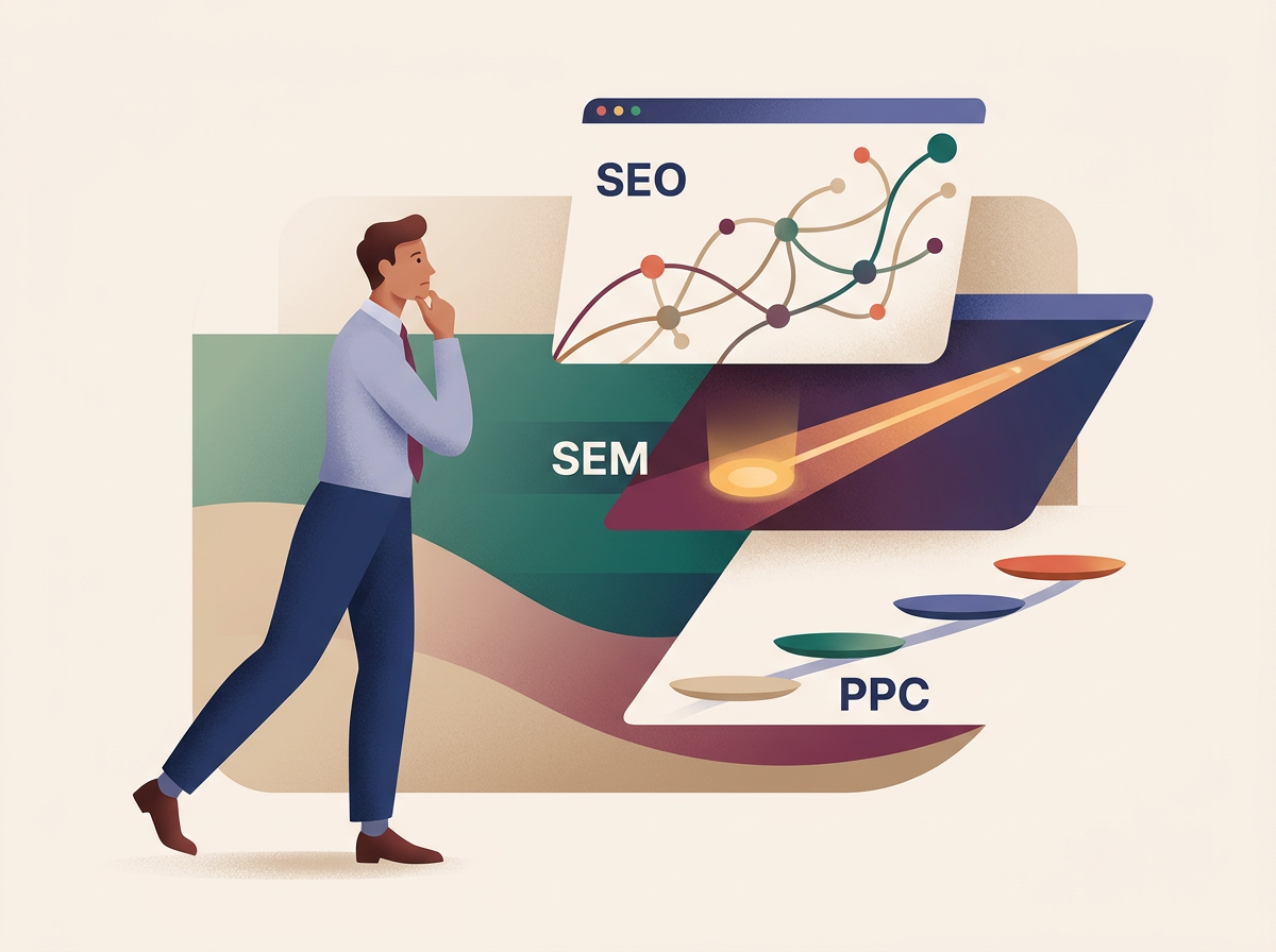 SEO vs SEM vs PPC — czym się różnią