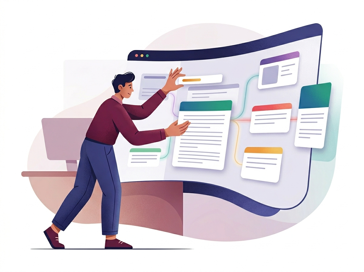 Pillar page + cluster — jak budować silosy tematyczne